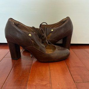 Clarks Leather Heels